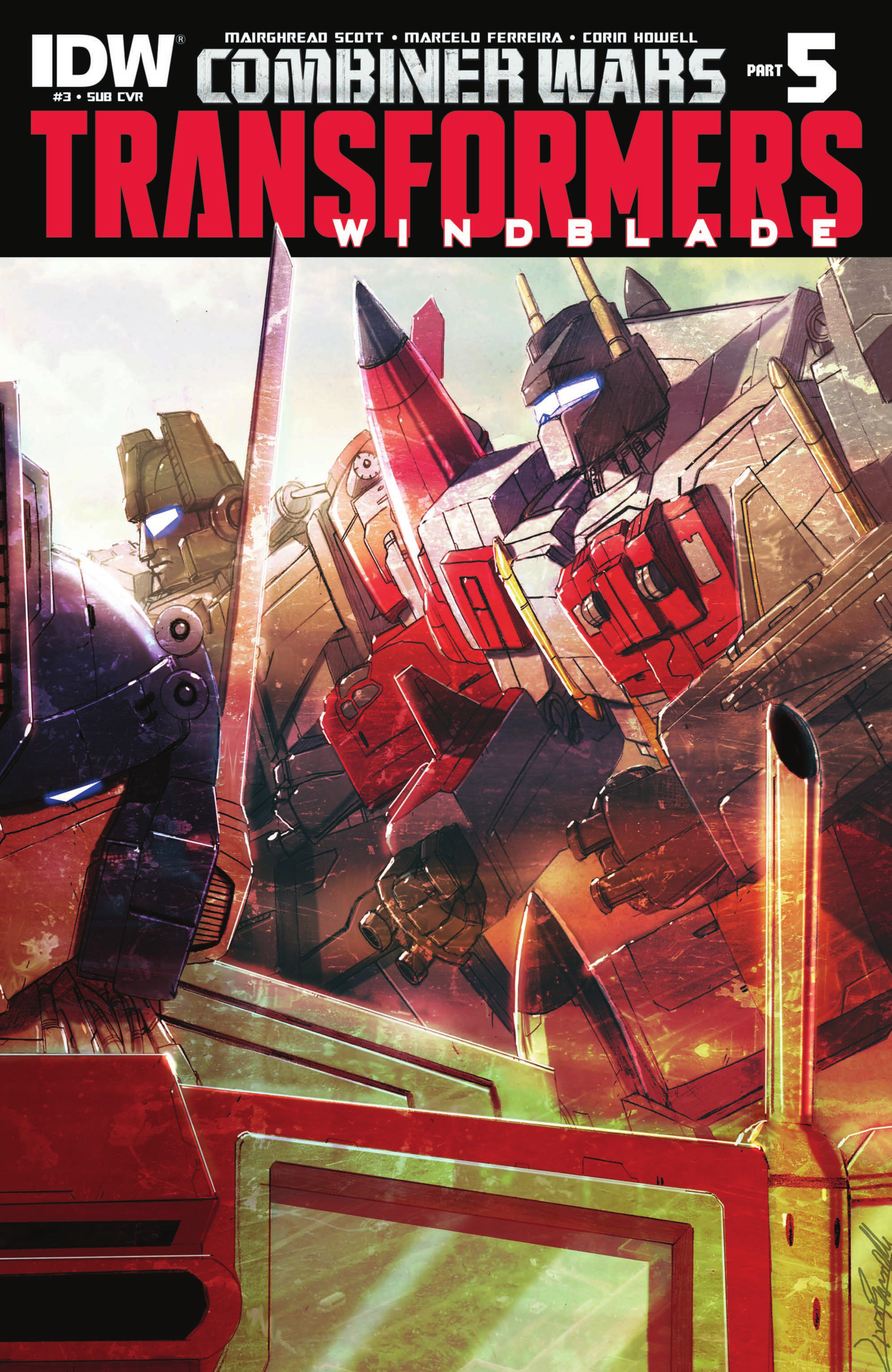 IDW Transformers: Combiner Wars #5 - Windblade #3 Review