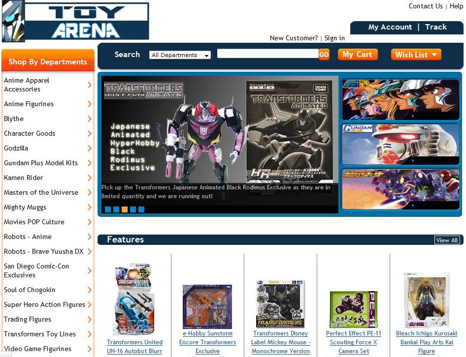 Toyarena News - 8 / 1 / 2011
