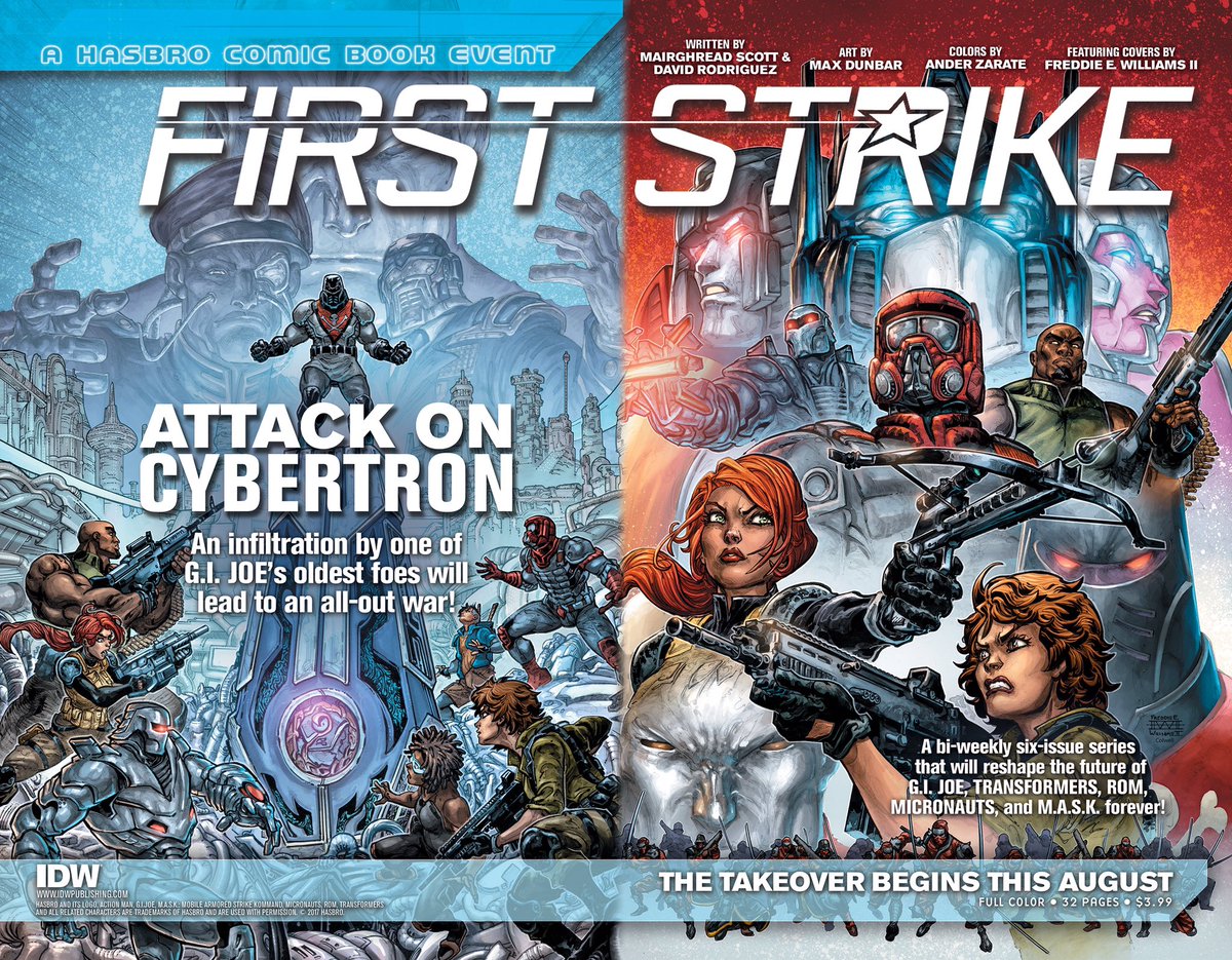 IDW Editor David Hedgecock Interview on Hasbro Universe First Strike #HasbroFirstStrike