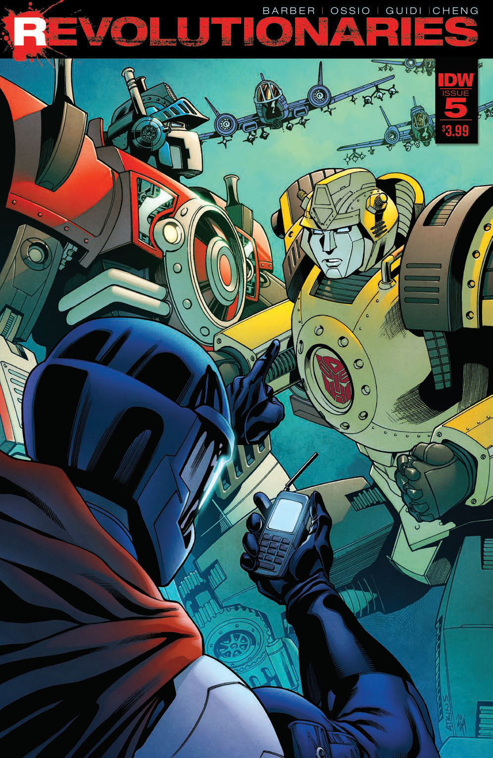 Review of IDW Revolutionaries #5