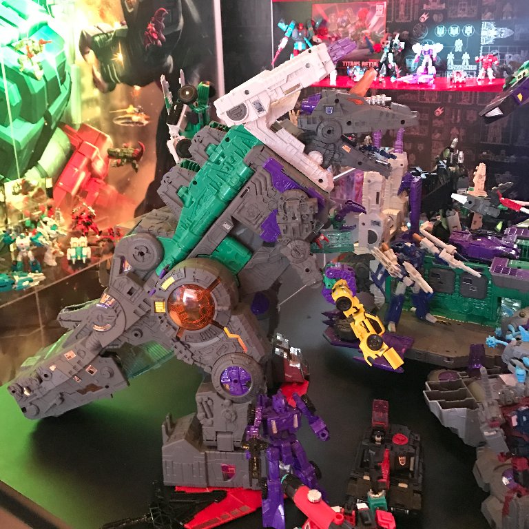 Toy Fair 2017 - Transformers Titans Return Trypticon Diorama Image #TFNY #HasbroToyFair