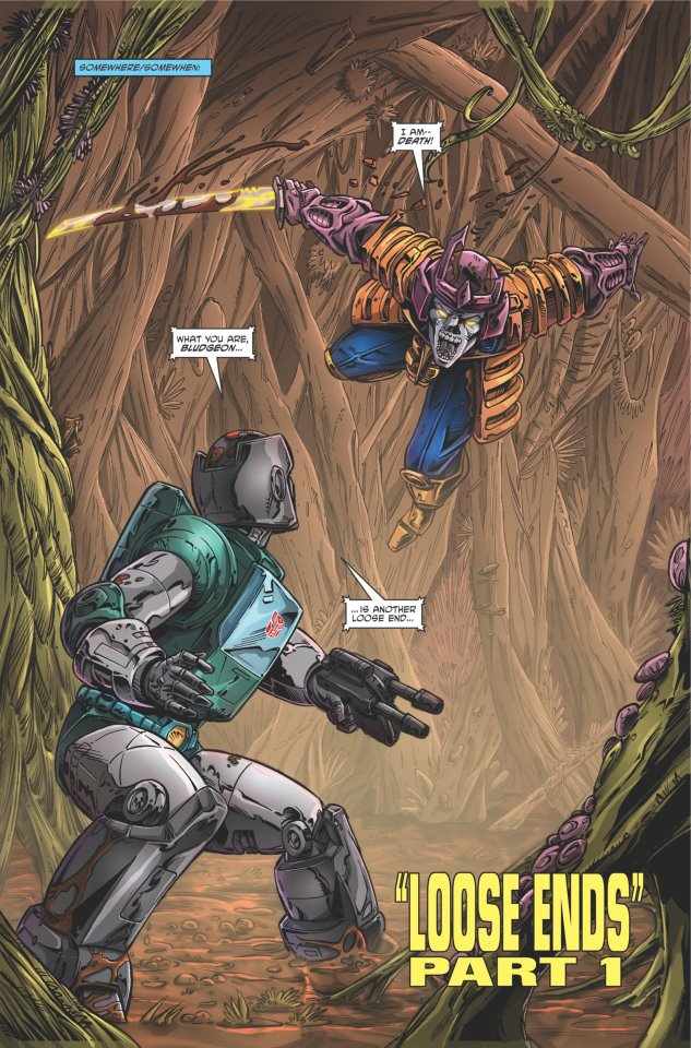 Transformers: Regeneration One #81 Creators Commentary