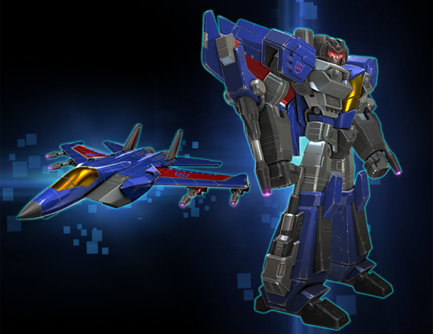 Thundercracker lands in Transformers Forged to Fight