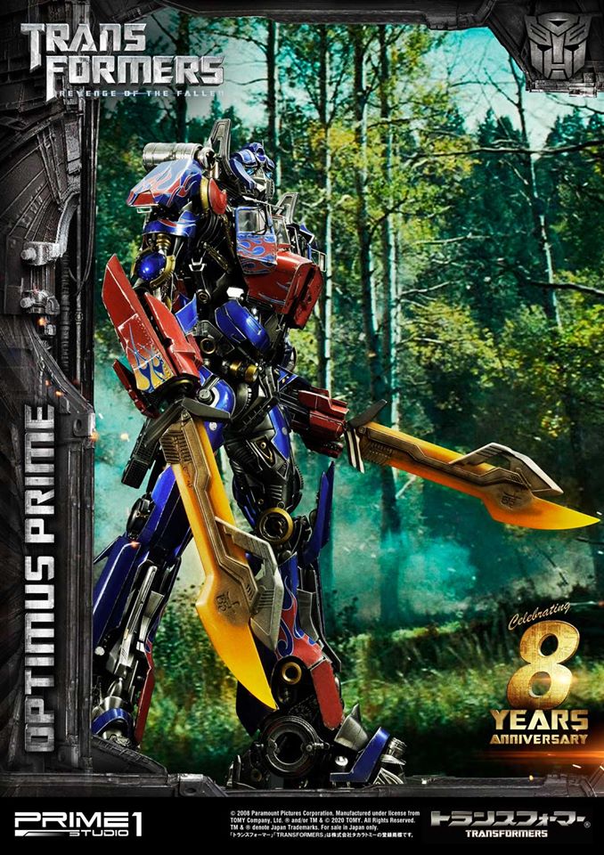 Prime 1 Studio Celebrates 8 Years in Business with Revenge of the Fallen Optimus Prime Statue