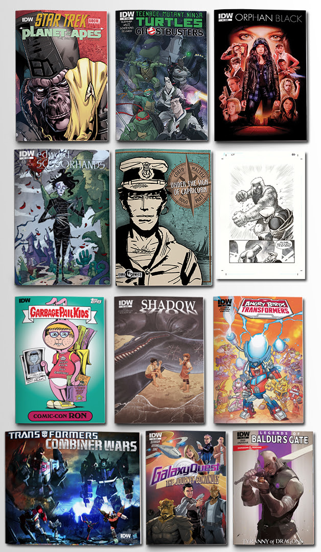 IDW Publishing 2014 San Diego Comic-Con Announcements Round-Up - Official Press Release