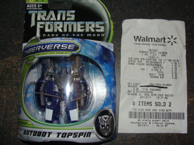DOTM Cyberverse Legends at Walmart