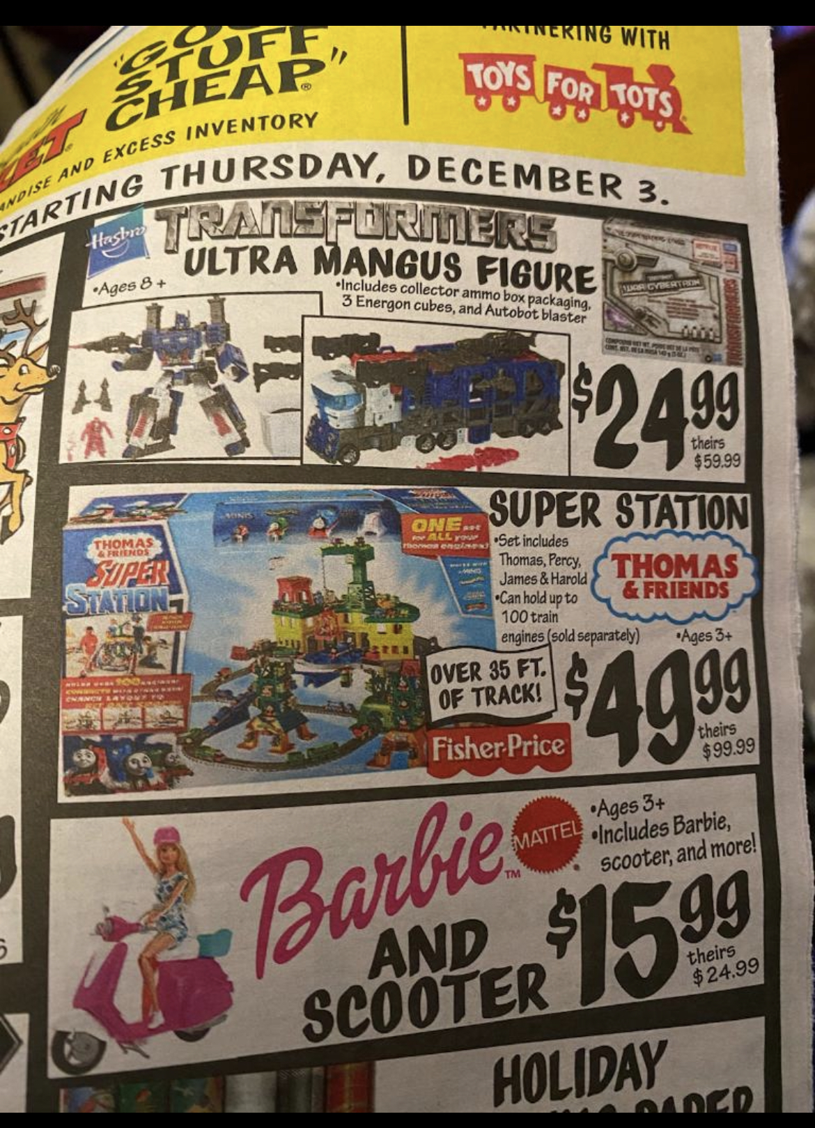 Spoiler Pack Ultra "Mangus" on Deep Discount at Ollie's