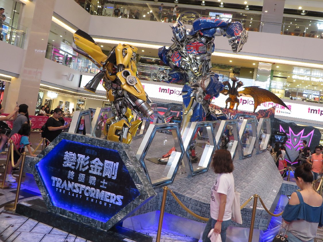 Image Heavy Transformers: The Last Knight Hong Kong Events - Statues, Exclusives, Ramen