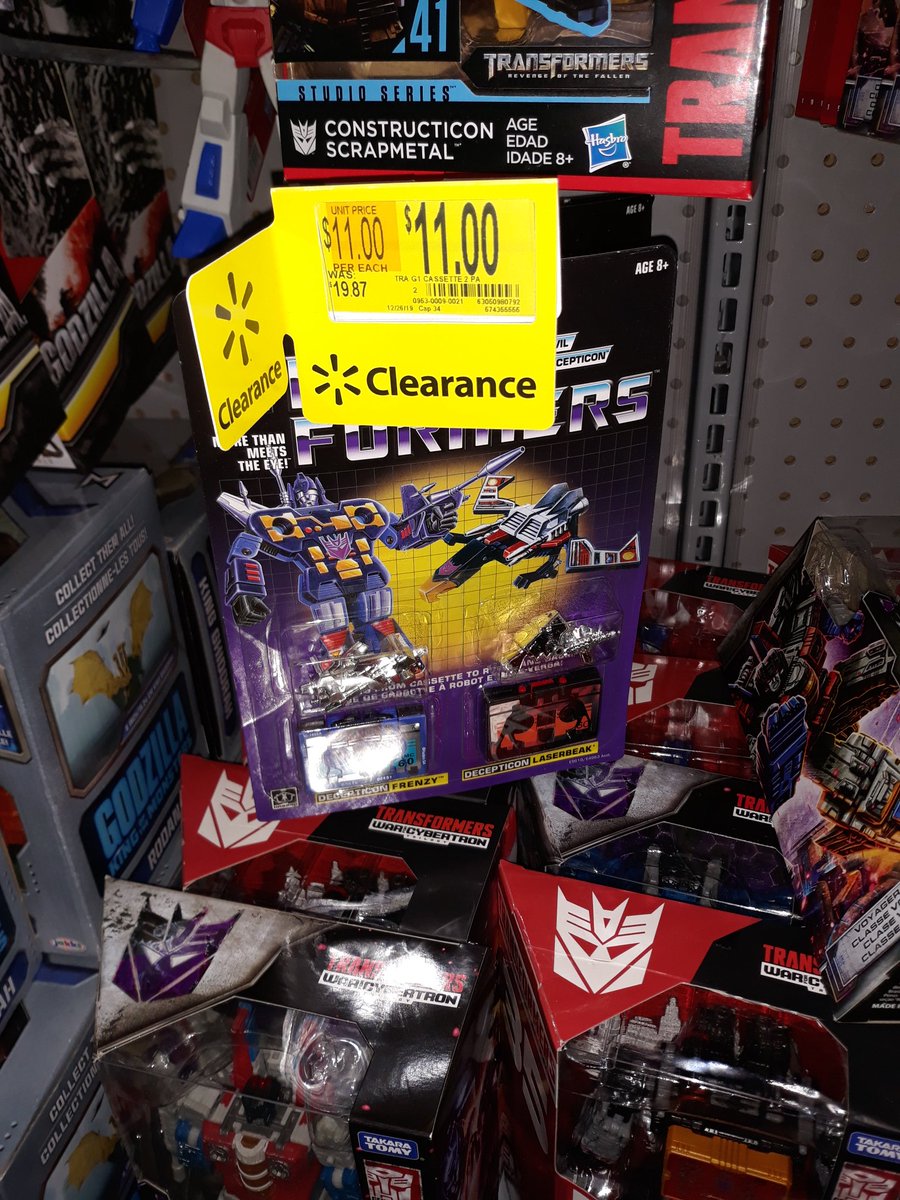 G1 Soundwave and his Cassettes Have Started to Hit Clearance