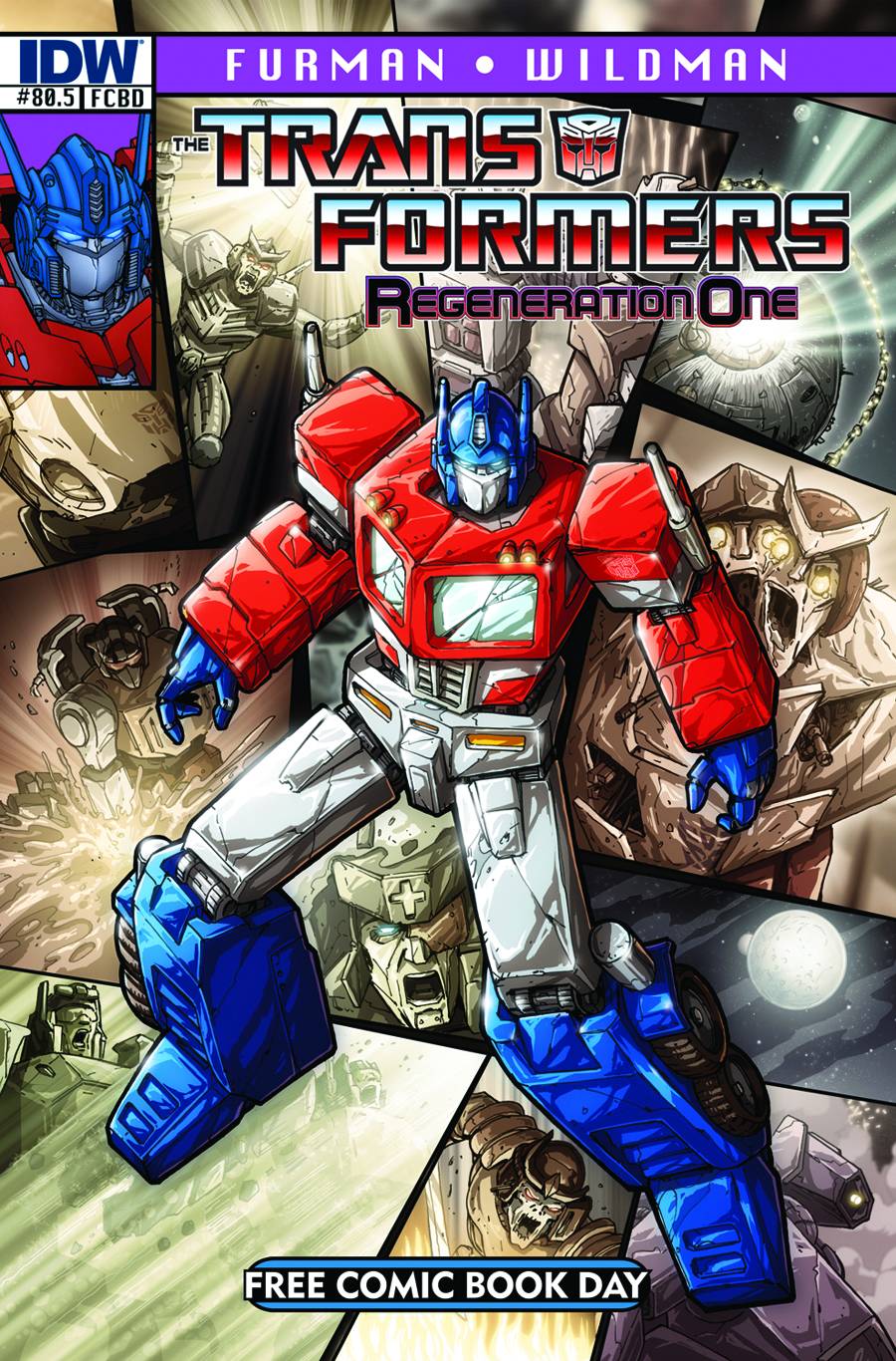 Reminder: Saturday is Free Comic Book Day - Transformers: Regeneration One 80.5