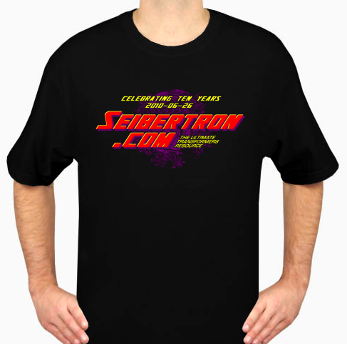 Black Friday / Cyber Monday sale: $10 off Seibertron.com's "G2 REDUX" T-shirt