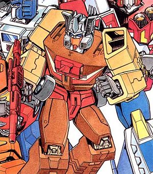 Tomy ChromeDome, SD Optimus, Victory Sabre and Magnus