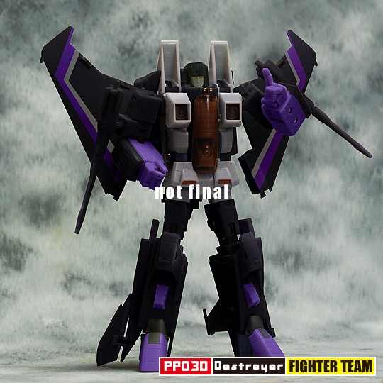 iGear PP03 Destroyer, PP03 Traitor, and PP03 Lightning