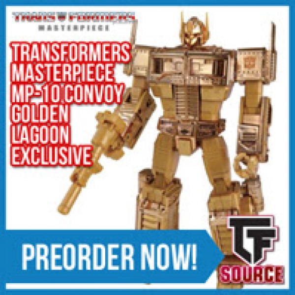TFSource News! Golden Lagoon MP-10 Optimus Prime, MT Downbeat, IF, MMC, MAAS Tyrant Throne, KFC Transistor & More!