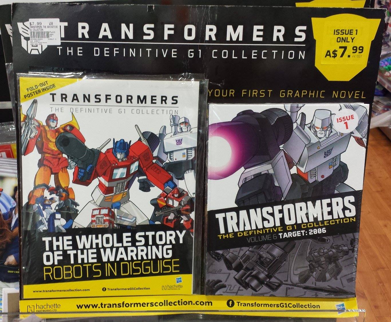 Transformers: The Definitive G1 Comics Collection Out in Australia