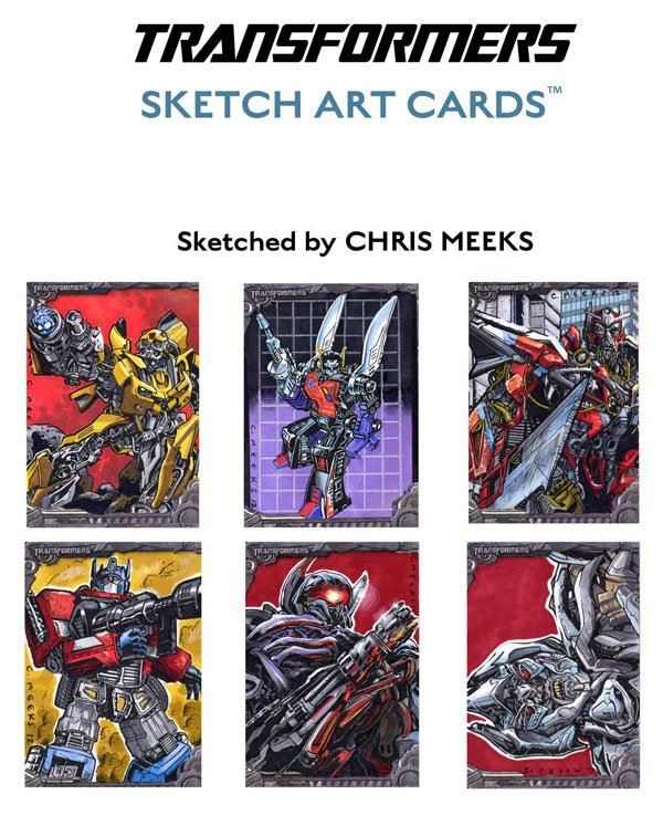 Breygent Marketing Transformer Sketch Card Samples