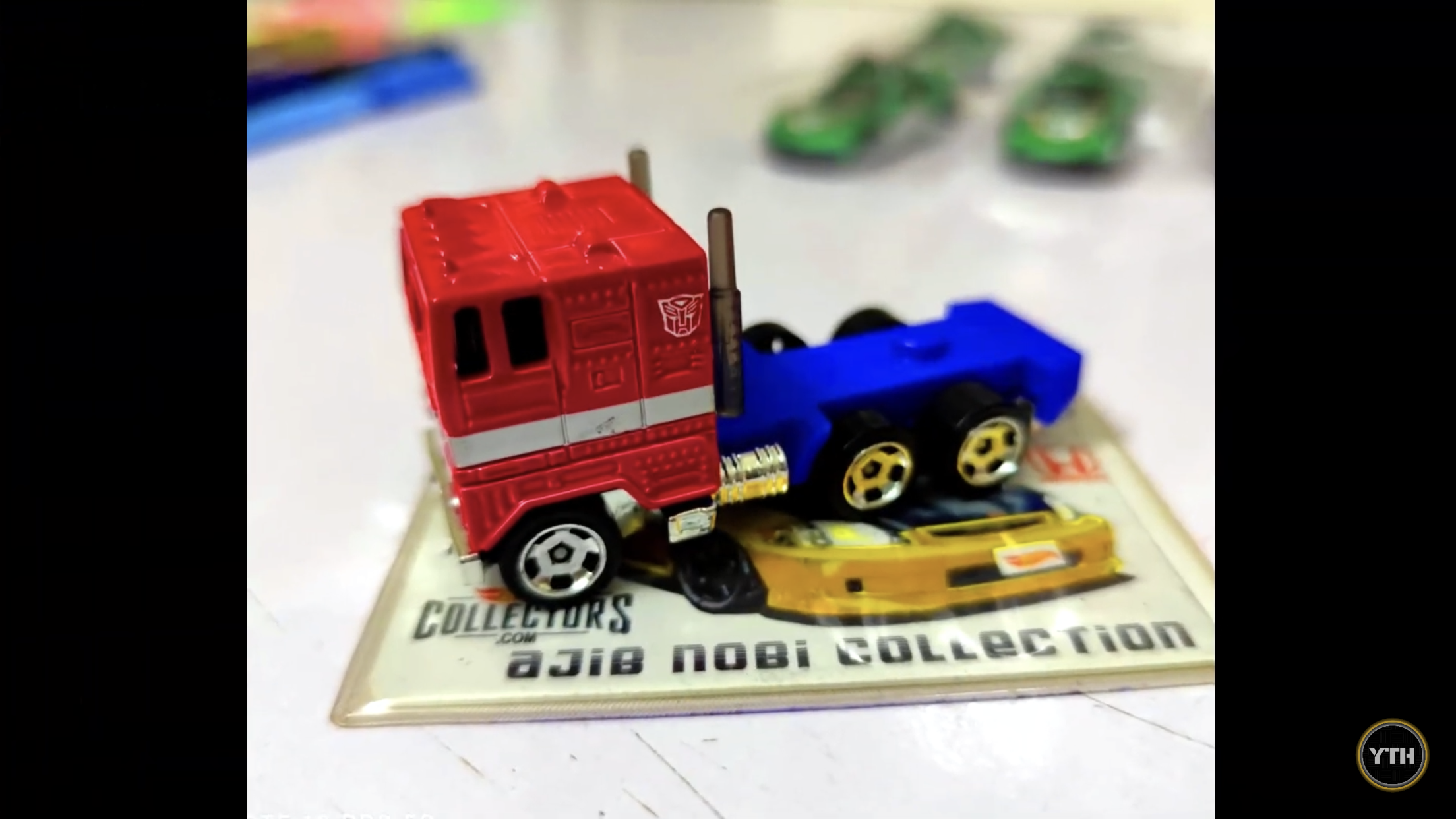 First in Hand Images of Transformers Hot Wheels Mainline Optimus Prime