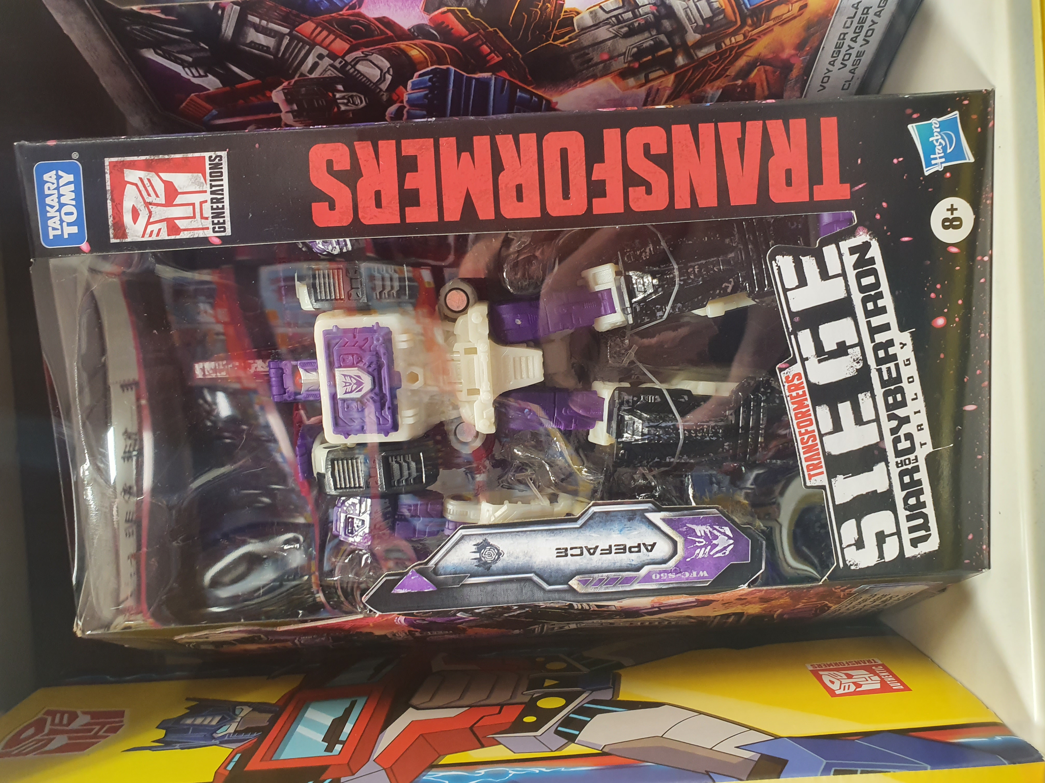 Transformers War for Cybertron: Siege Voyager Class Apeface Found in UK