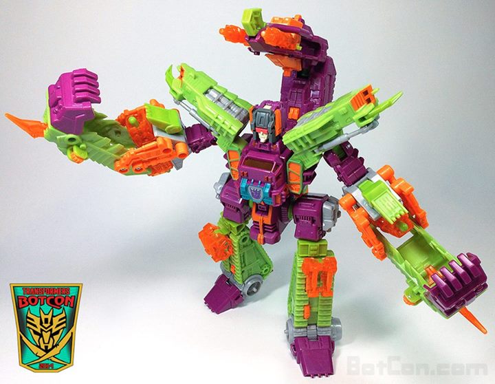 Production Sample of BotCon 2014 Scorponok