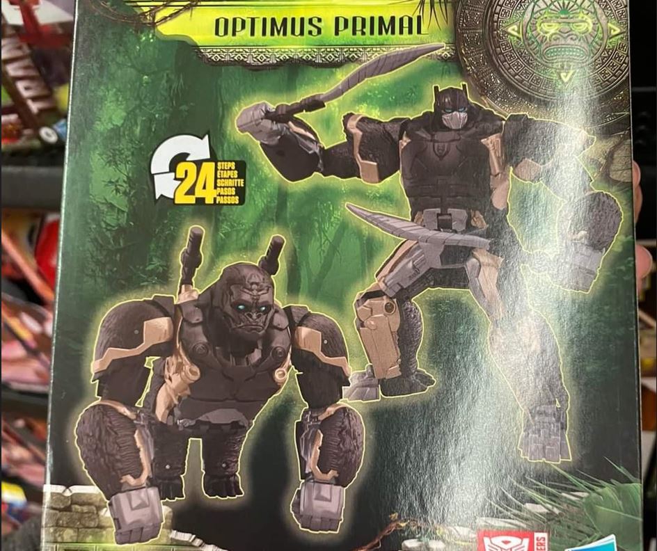Rise of the Beasts Titan Changers and Wave 1 Voyagers Found in Mexico Showing us the Primal toy's Beast Mode