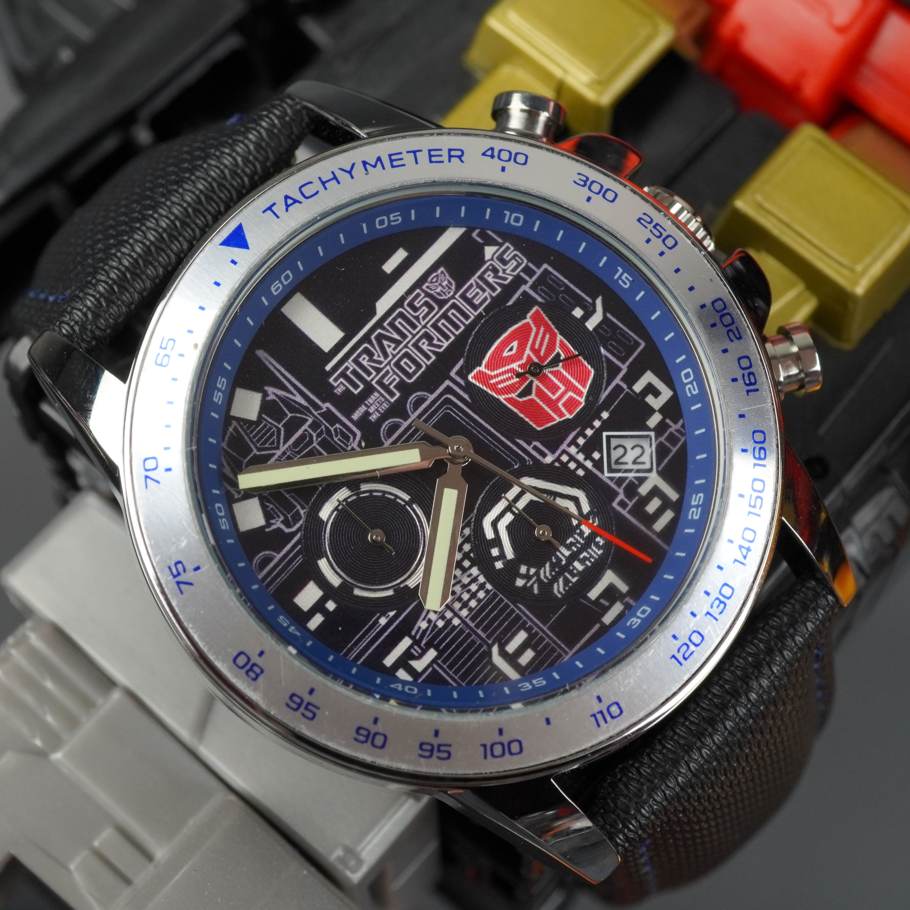 Review of Infantry x Transformers Watch (Prime) Optimus Model