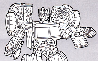 Alternate Head for Reveal the Shield G2 Optimus Prime