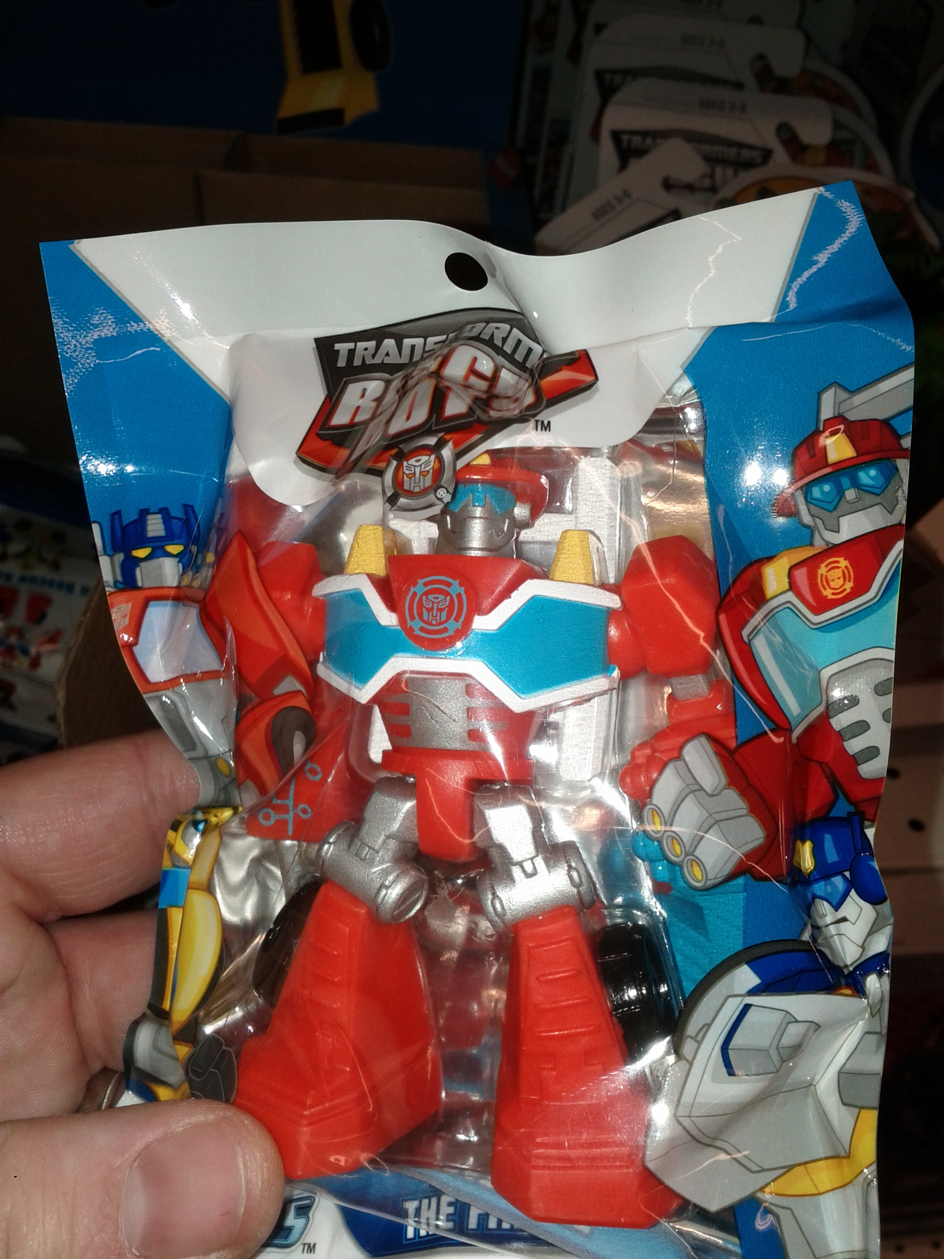 Bagged Transformers: Rescue Bots Figures Sighted at Retail