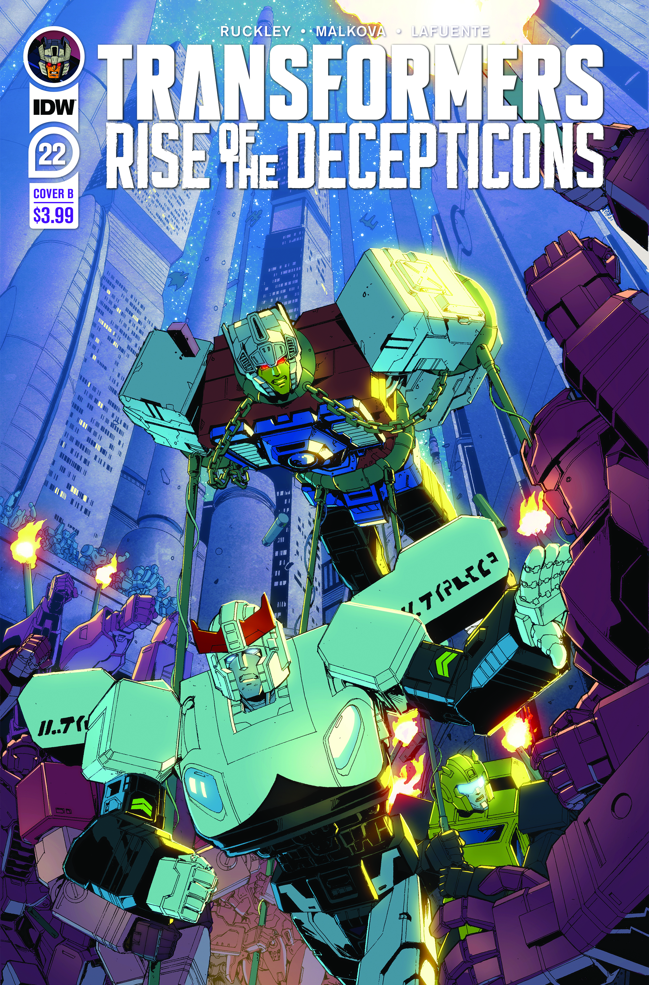 IDW Transformers #22 Review