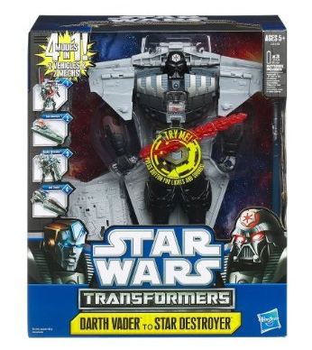Star Wars Transformers Darth Vader Quad Changer Now in Stock at Target.com