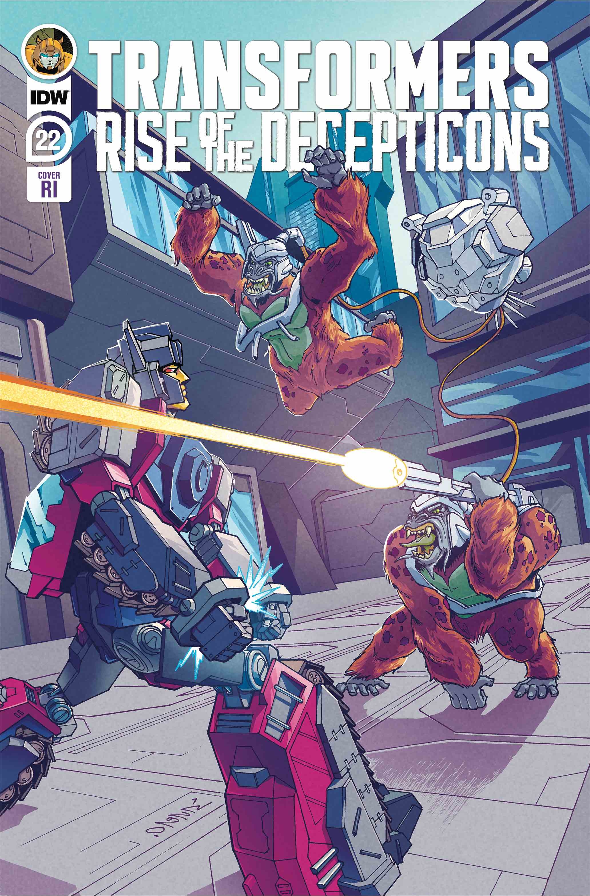 IDW Transformers Comic Book Solicitations for June 2020 Apes and Alpha Trion