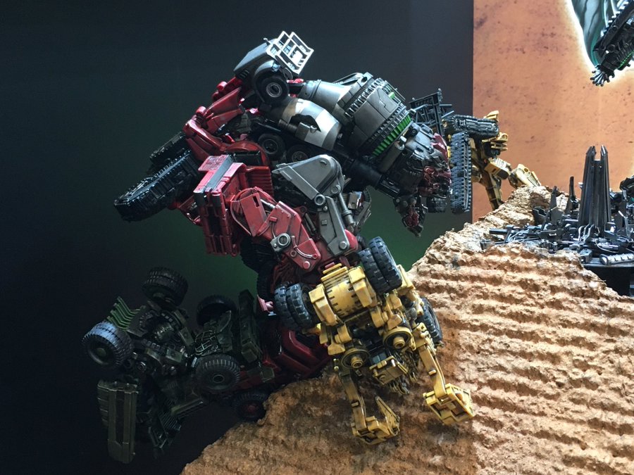 Images of Studio Series Devastator Display from Wonder Festival 2020