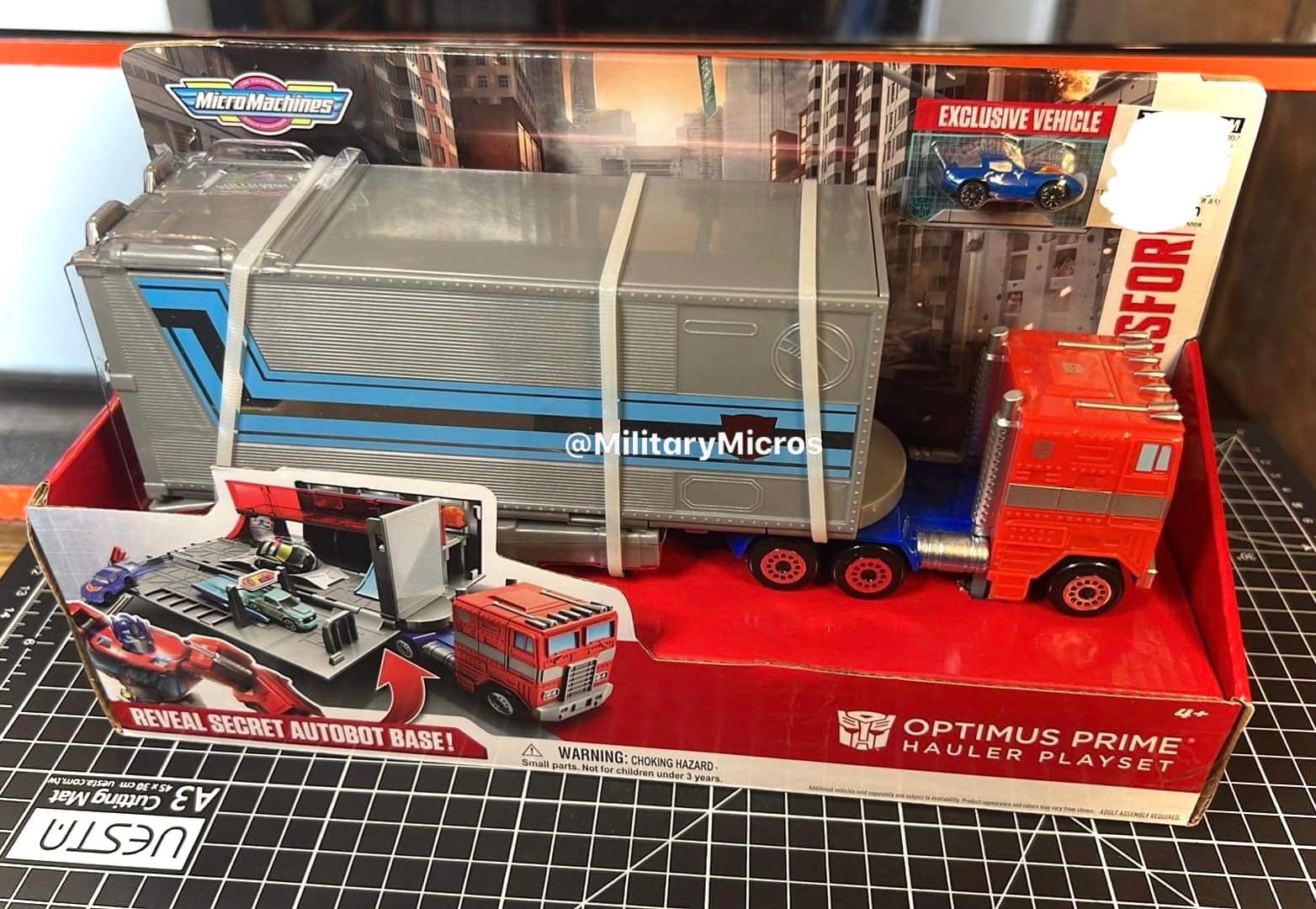 New Images of Micro Machines Optimus Prime Playset