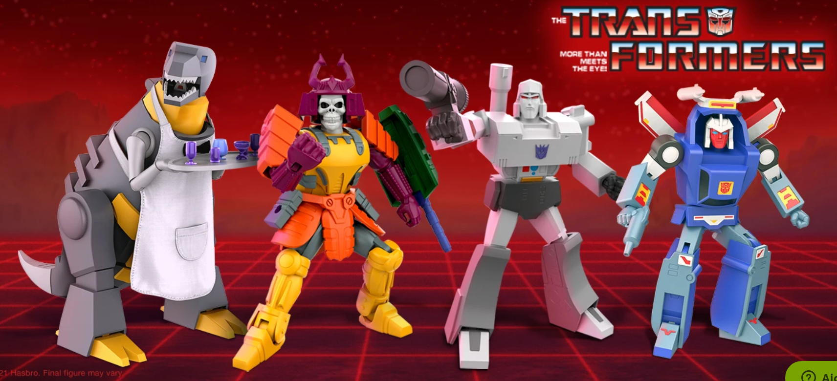 Super7 Transformers Ultimates Bludgeon, Grimlock, Megatron, and Tracks revealed and preorders open