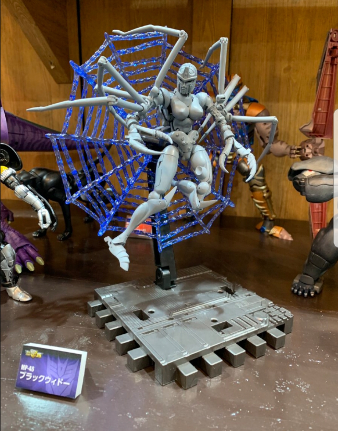 Masterpiece MP-46 Beast Wars Blackwidow / Blackarachnia Revealed at Wonder Festival Winter with more Images