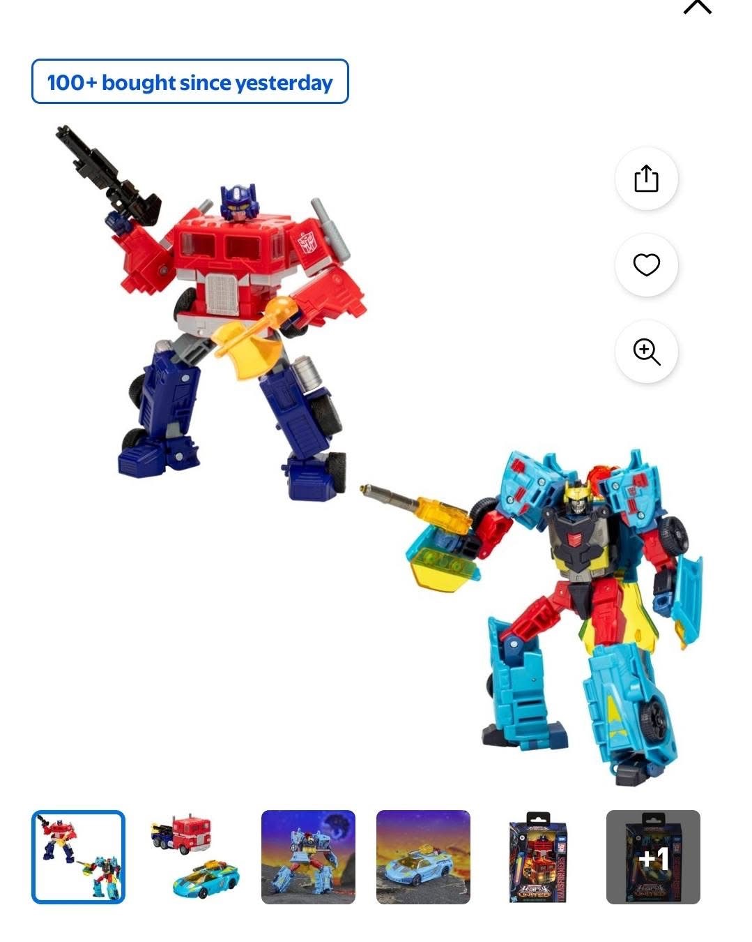Walmart Black Friday Deals Includes 2 Transformers Deluxes for $15 (Including Cosmos)