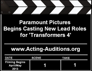 Rumor Confirmed: Paramount Pictures Begins Casting New Lead Roles for Transformers 4