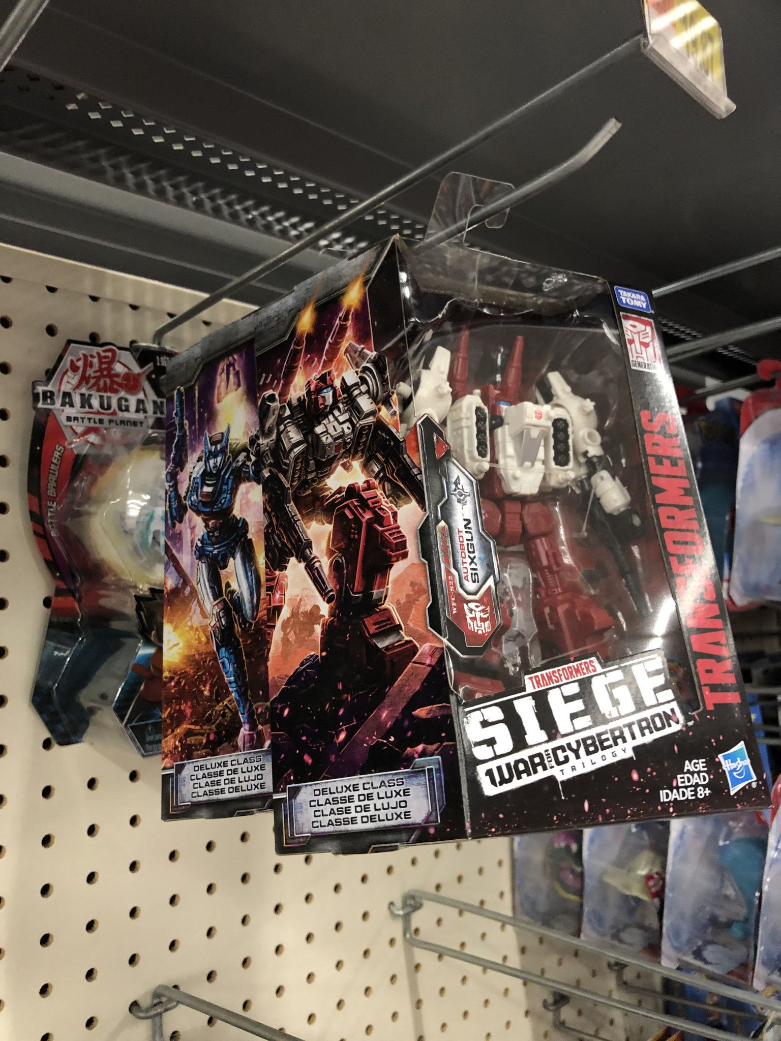 Siege Wave 2 Deluxes Found at US Retail Ironhide, Sixgun, Chromia and Prowl