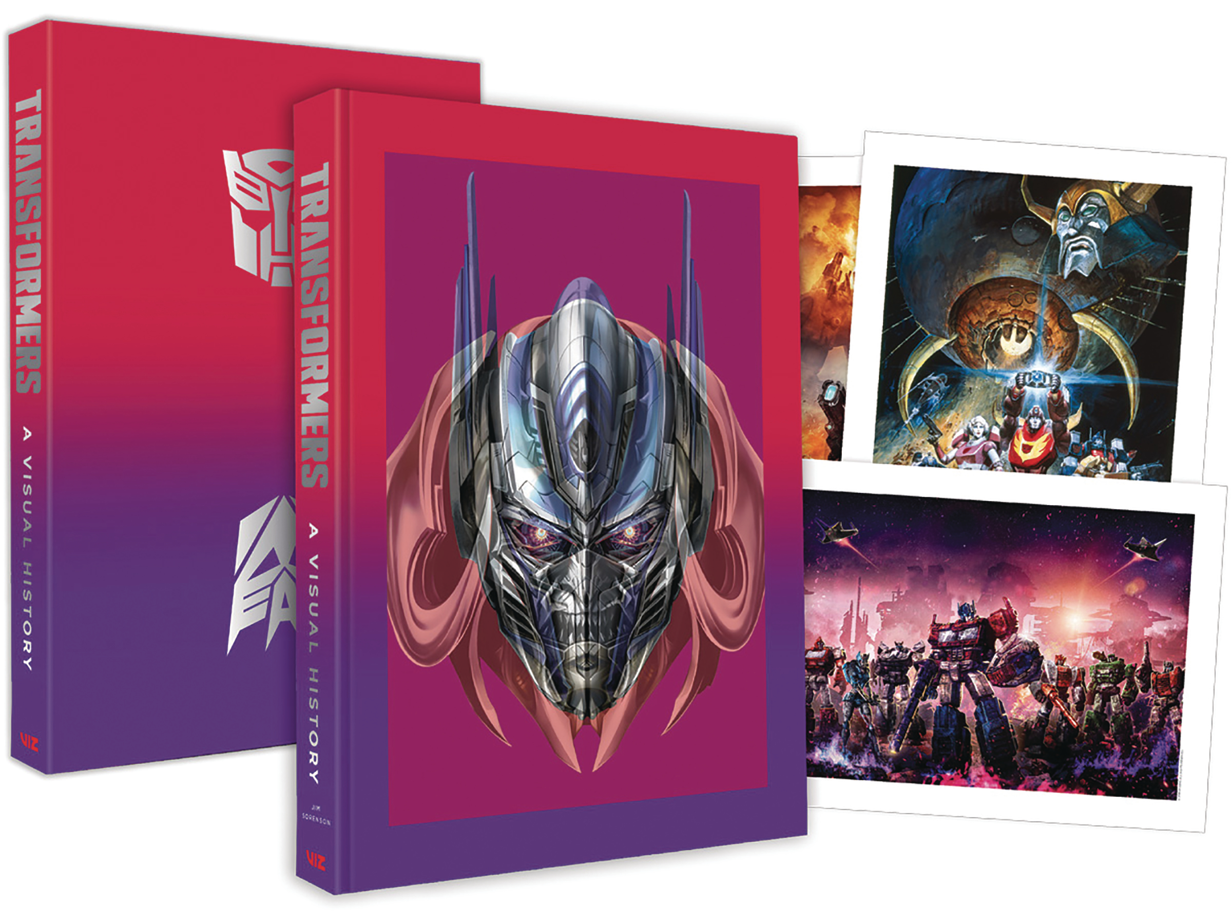 Interview with Jim Sorenson, author of Transformers: A Visual History, plus image samples and a video review