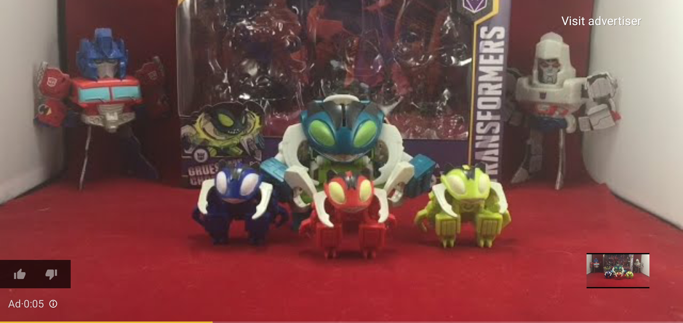 New Video Reviews of Transformers Cyberverse Repugnus Revenge Set