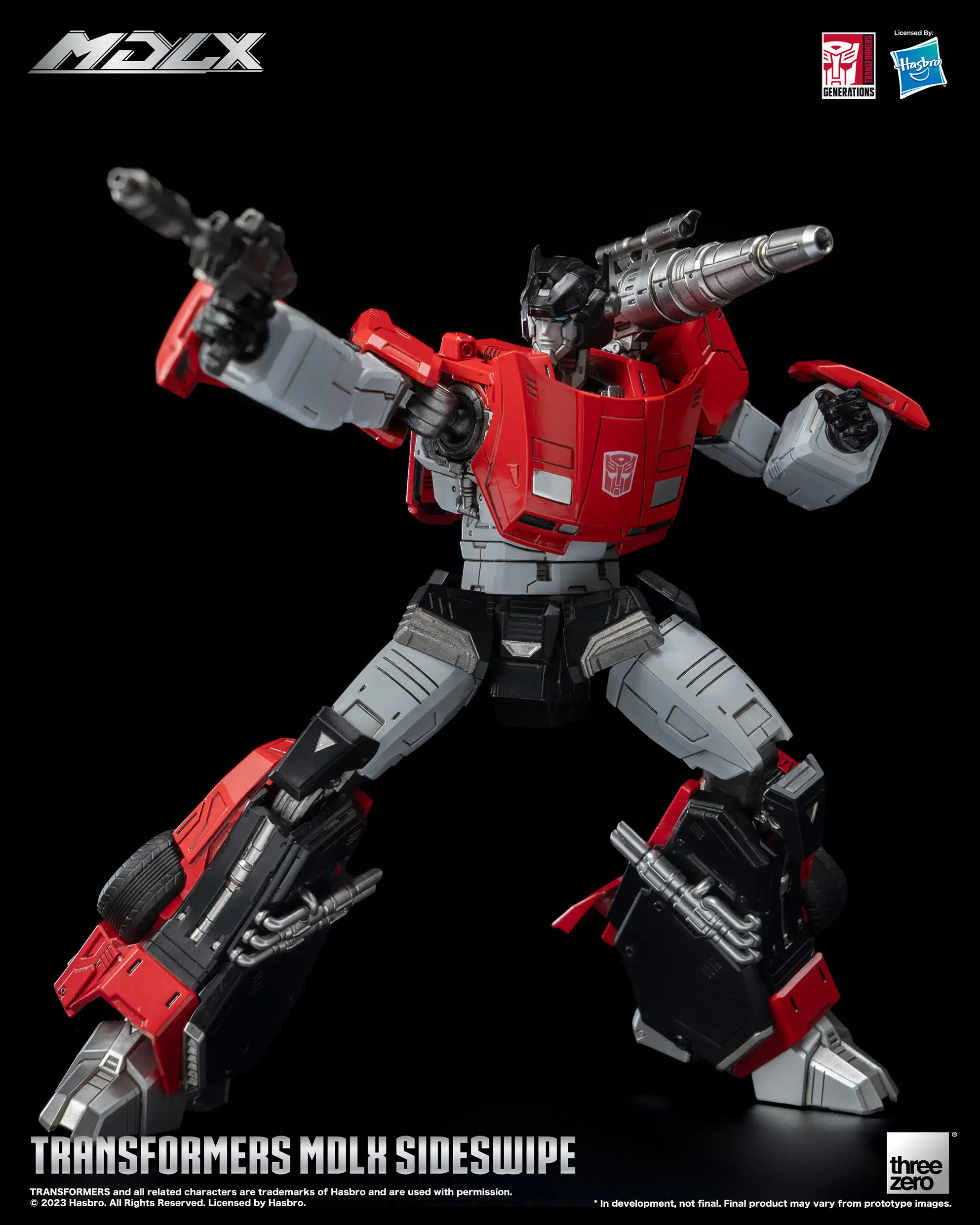 ThreeZero Transformers G1 Sideswipe Full Reveal