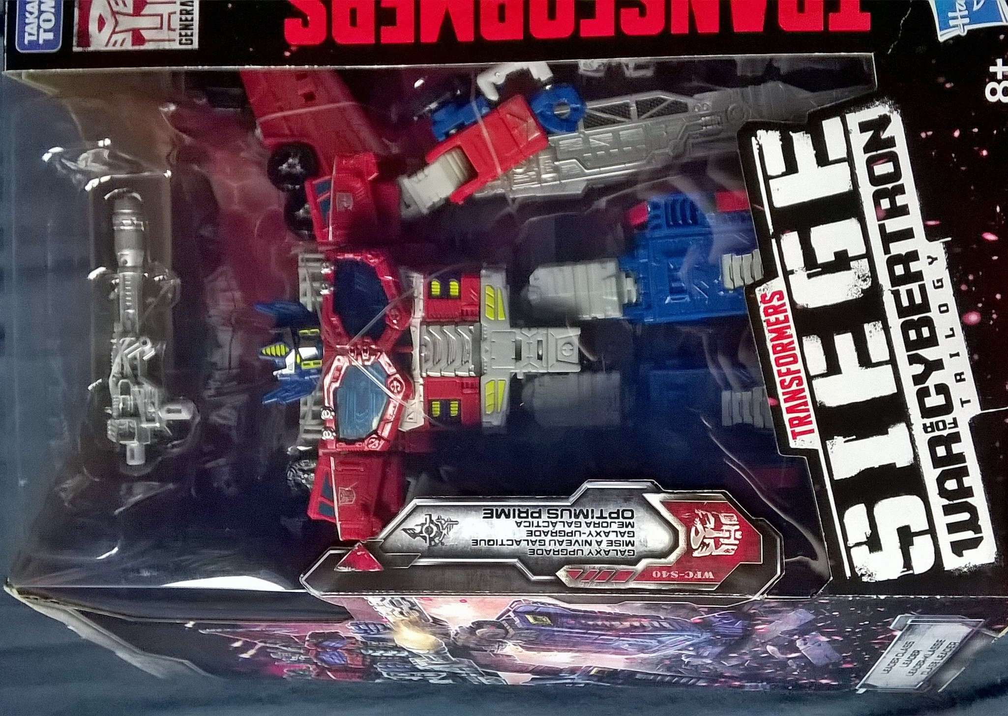 Transformers War for Cybertron Siege Leader Class Galaxy Upgrade Optimus Prime Found in the UK