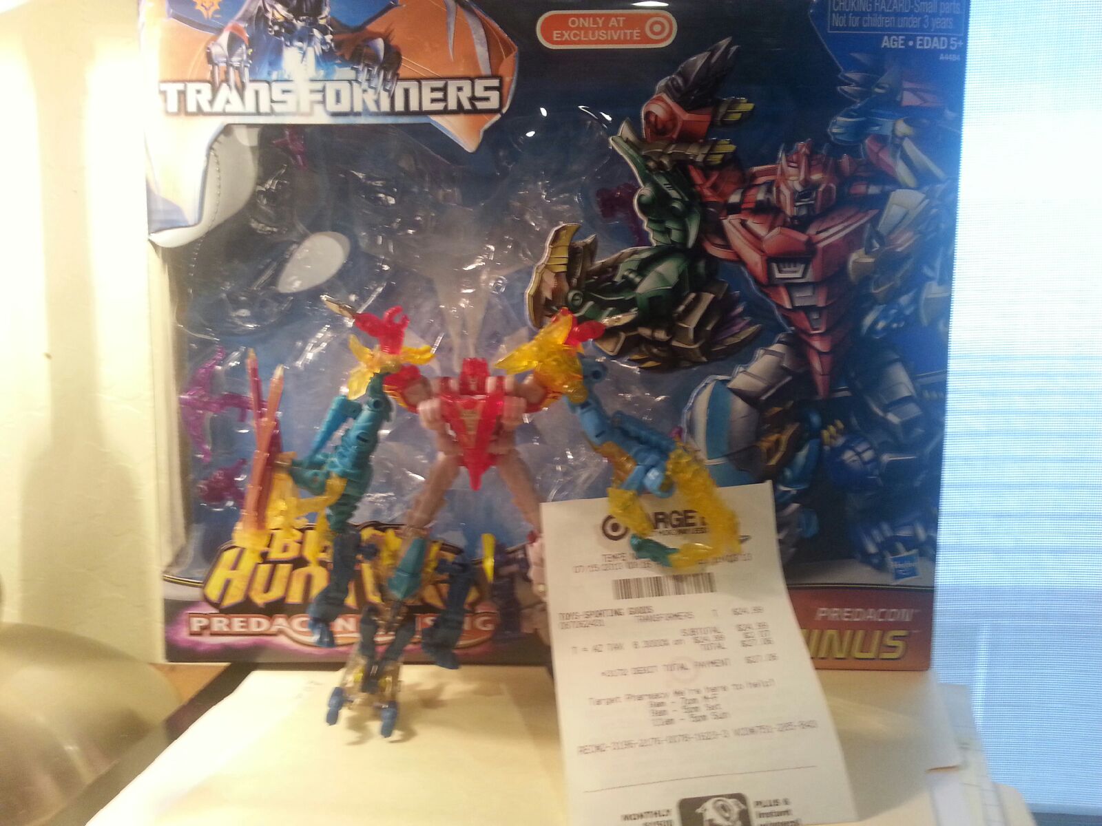 Transformers Prime Beast Hunters Target Exclusive Predacons Rising Abominus Set Sighted at Retail