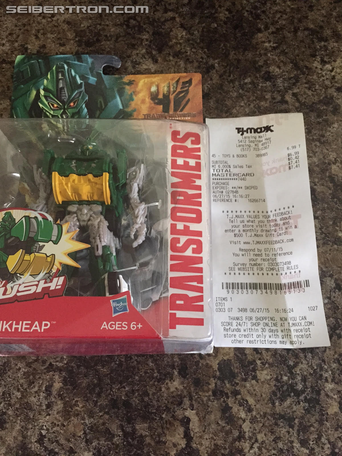 Age of Extinction Power Battlers Junkheap found at TJ Maxx