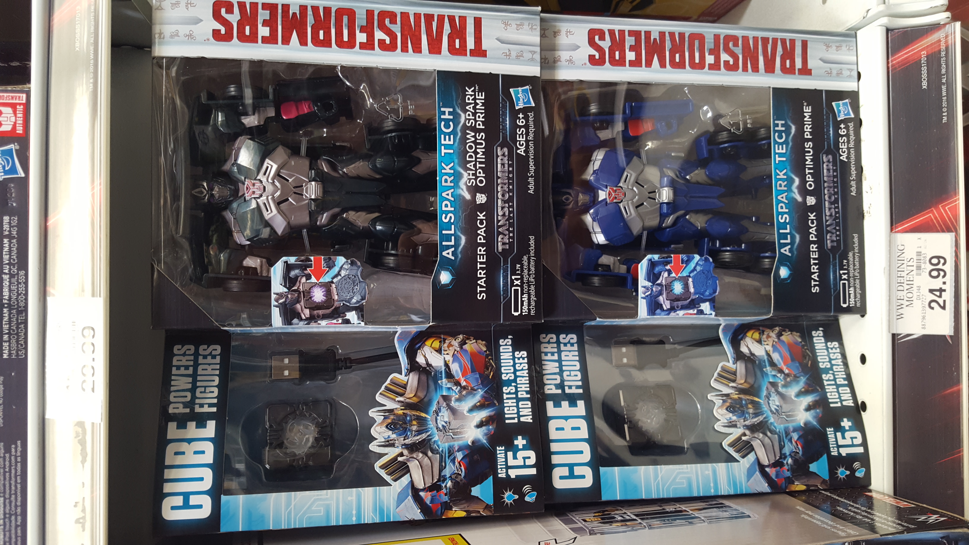 Transformers: The Last Knight All Spark Tech CUBE Powers Figures Spotted In the US!