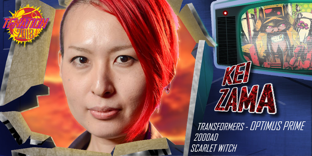 IDW Artist Kei Zama to Attend TFNation 2018