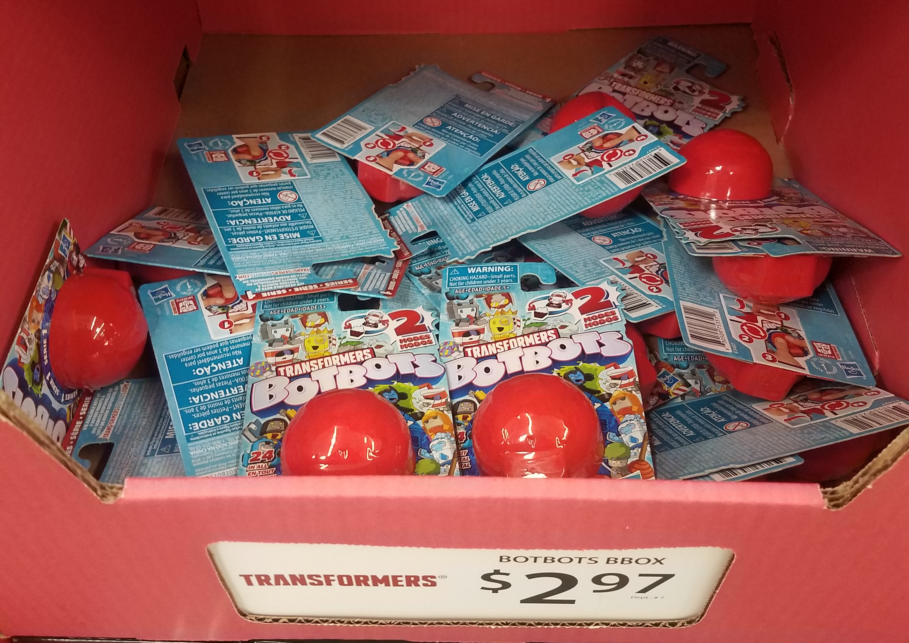 Transformers BotBots Blind Bags Found at US Walmart + List of ID Codes