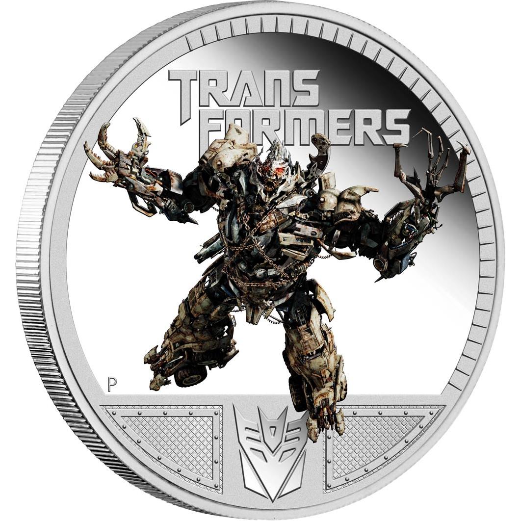 Perth Mint:Transformers Dark of the Moon coins
