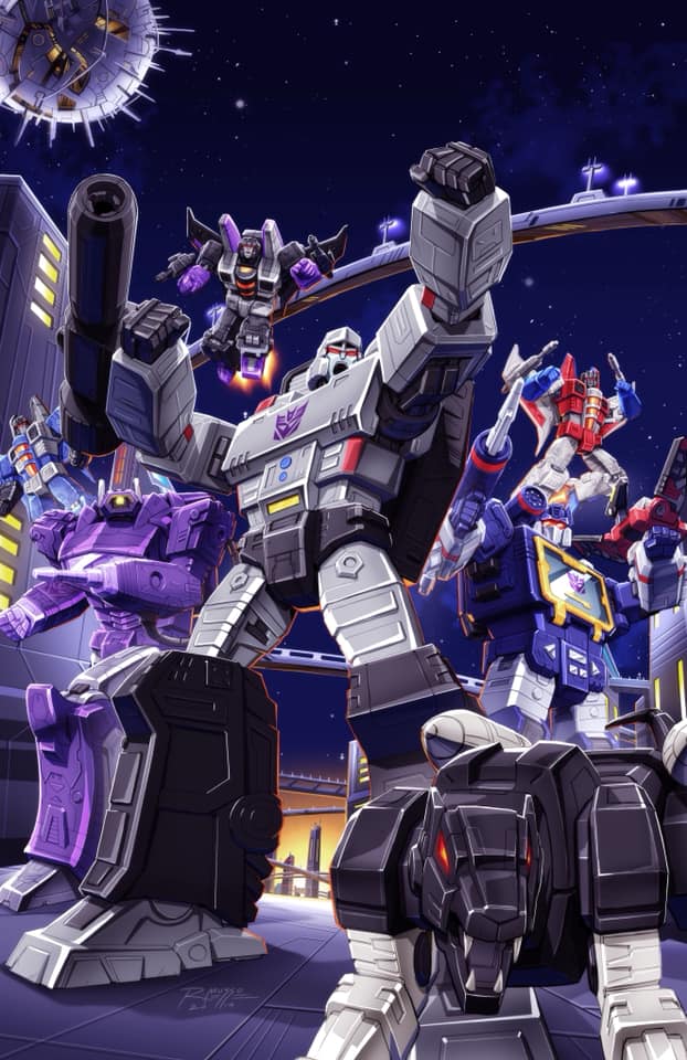 First Look at Transformers #1 Showcase Comic Books and Collectibles Exclusive Cover by Robby Musso