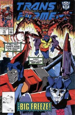 Original Art for Transformers Issue #76 Up for Auction