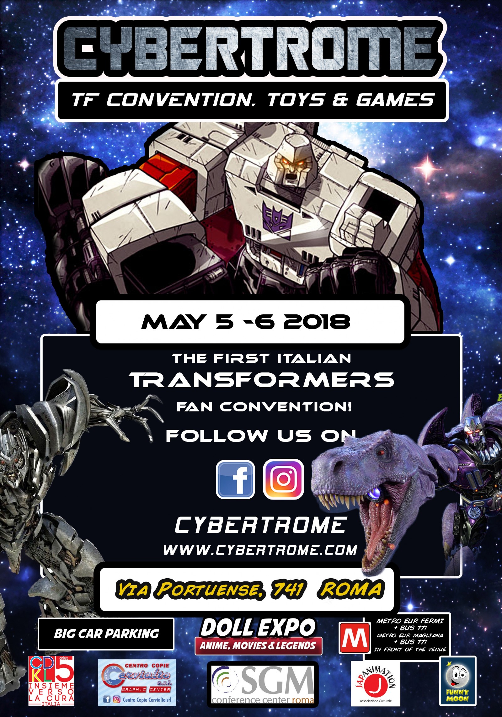 Cybertrome 2018 - 5-6 May, Rome, Italy